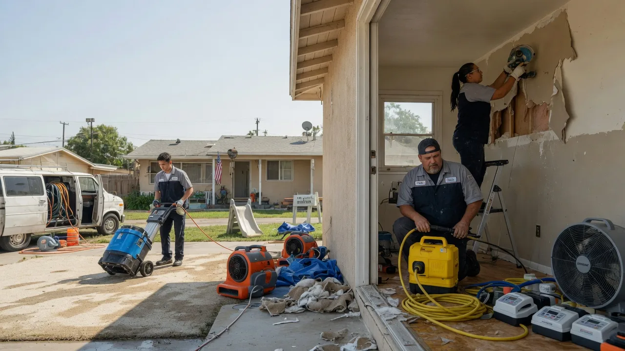Water Damage Restoration in Castro Valley, CA near me